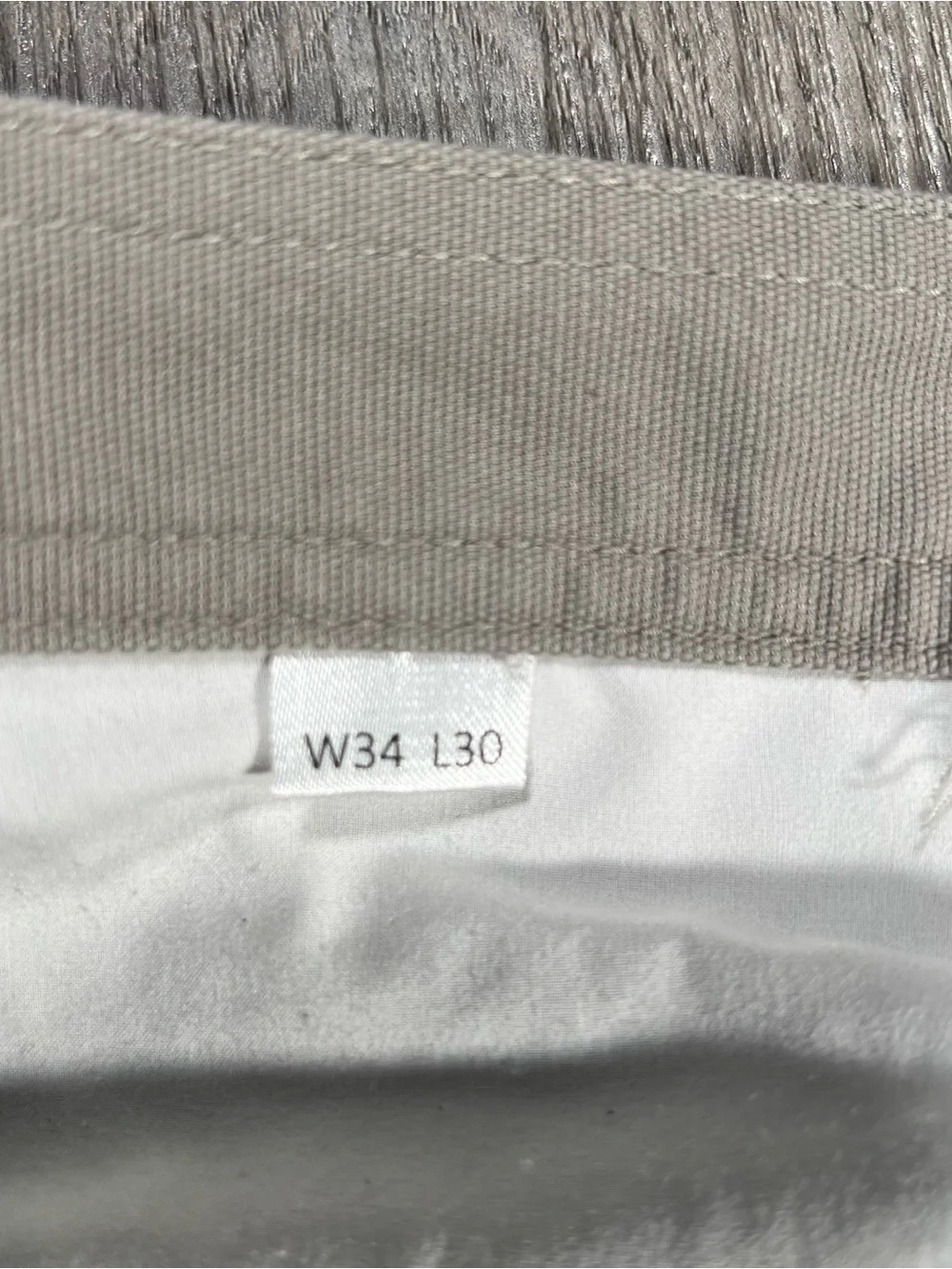 Genteal Comfort Flex 5 Pocket Golf Stretch Chino Khaki Tan Mens Pants Size 34x29
